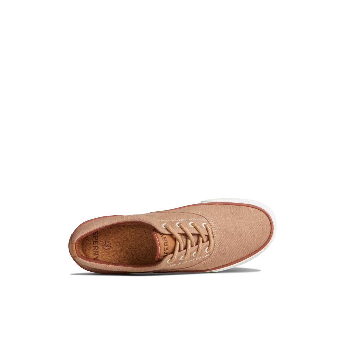Striper II Slub Linen Sneaker Medium Beige Men s Sneakers Sperry US